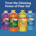 Pine-Sol CloroxPro Multi-Surface Cleaner Disinfectant Concentrated, Original Pine, 80 oz Bottle (60606EA)