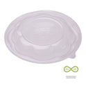 Eco-Products Renewable and Compostable Lids, Fits 24, 32 and 48 oz Salad Bowls, Clear, Plastic, 300/Carton (EPSBLID)