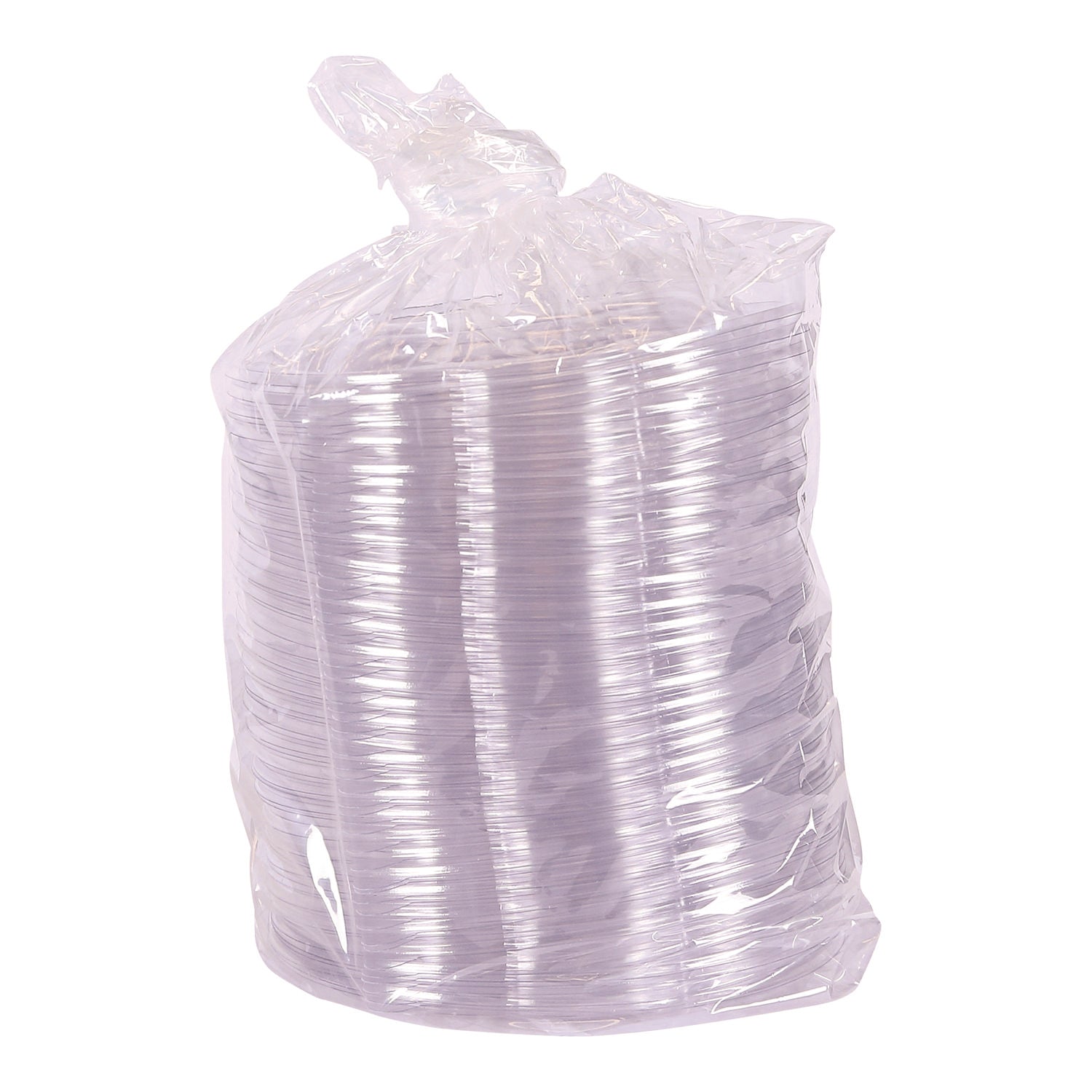 Eco-Products Renewable and Compostable Lids, Fits 24, 32 and 48 oz Salad Bowls, Clear, Plastic, 300/Carton (EPSBLID)