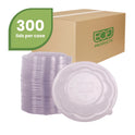 Eco-Products Renewable and Compostable Lids, Fits 24, 32 and 48 oz Salad Bowls, Clear, Plastic, 300/Carton (EPSBLID)