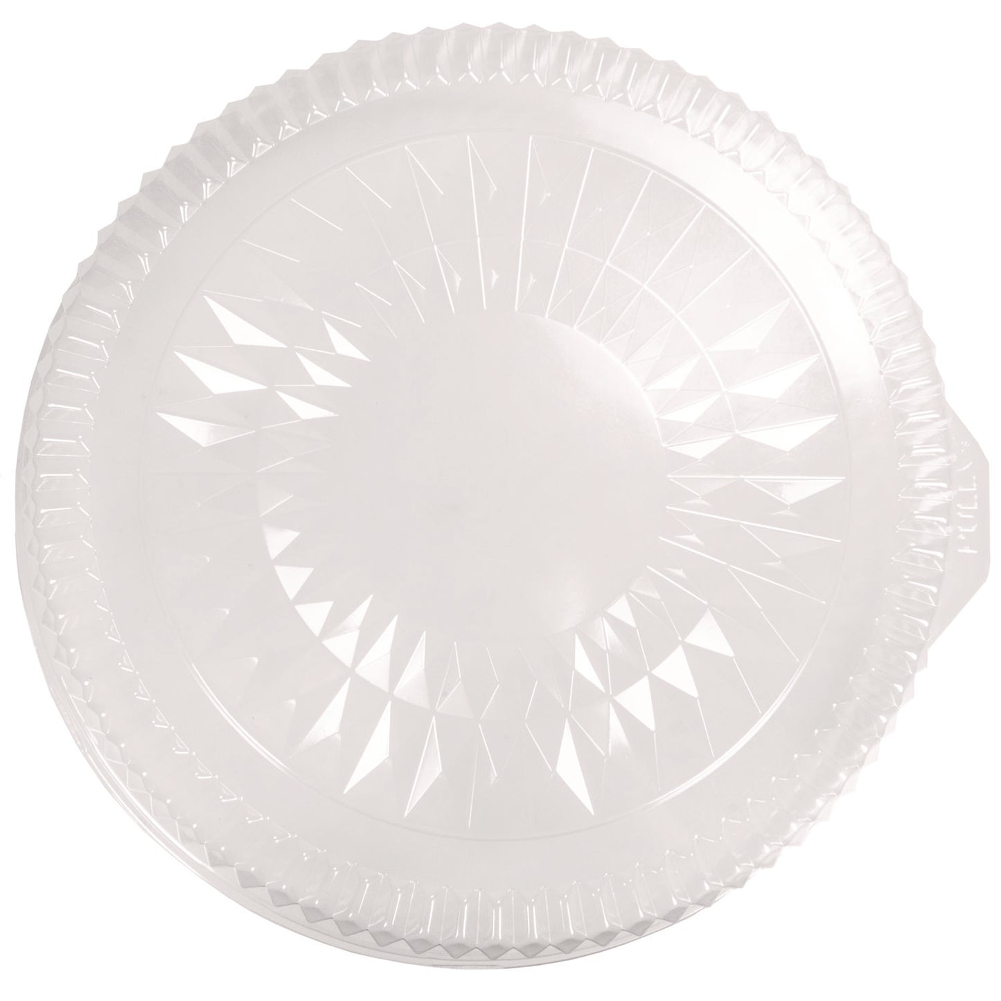 HFA Plastic Dome Lids, Embossed, Fits 4012/4013, 12" Diameter, 25/Carton (4012DL)