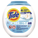 Tide PODS Laundry Detergent, Free and Gentle, 63 oz Tub, 76 Pacs/Tub (09488EA)