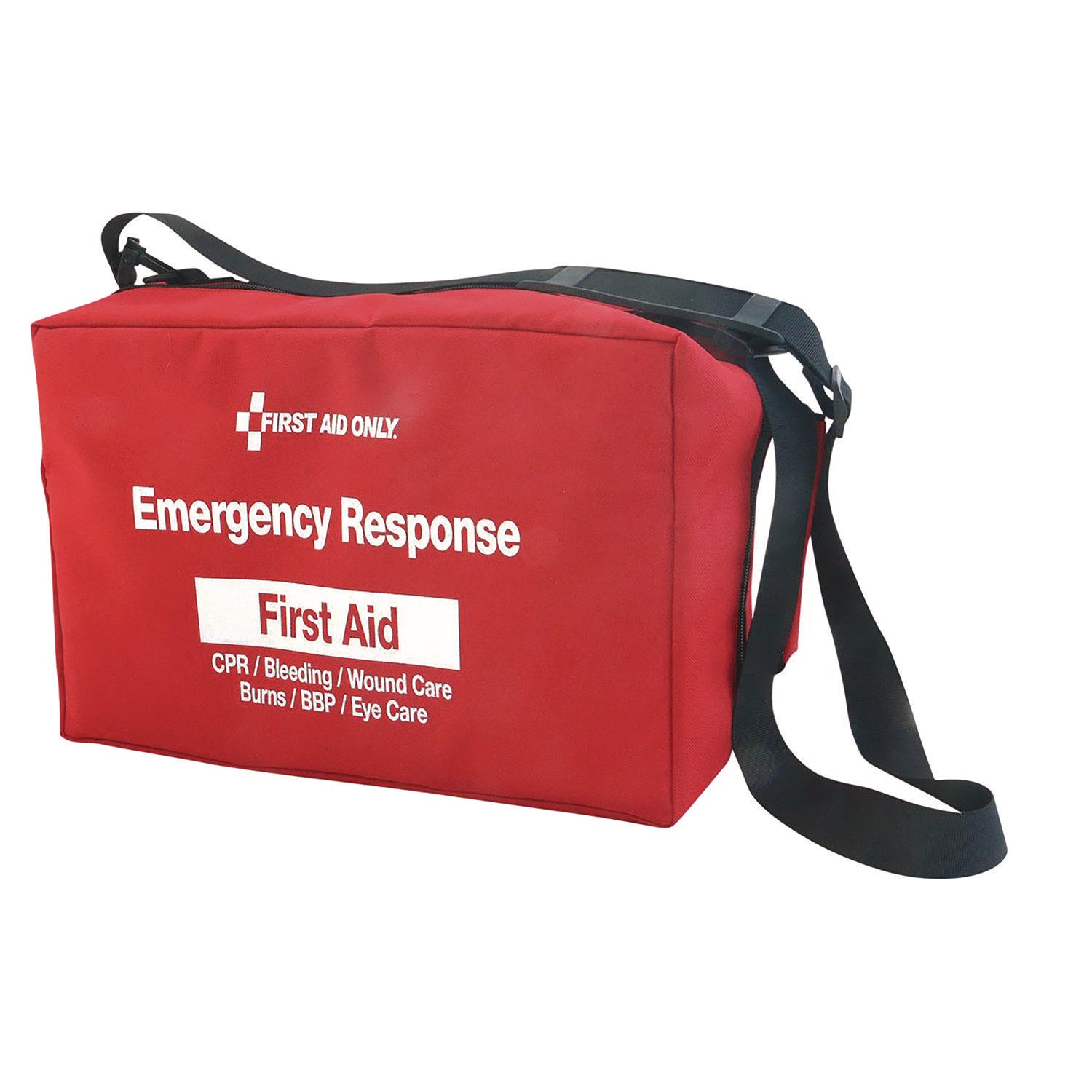 First Aid Only 224-Piece Emergency Response Bag, 224-Piece, Fabric Case (91170)