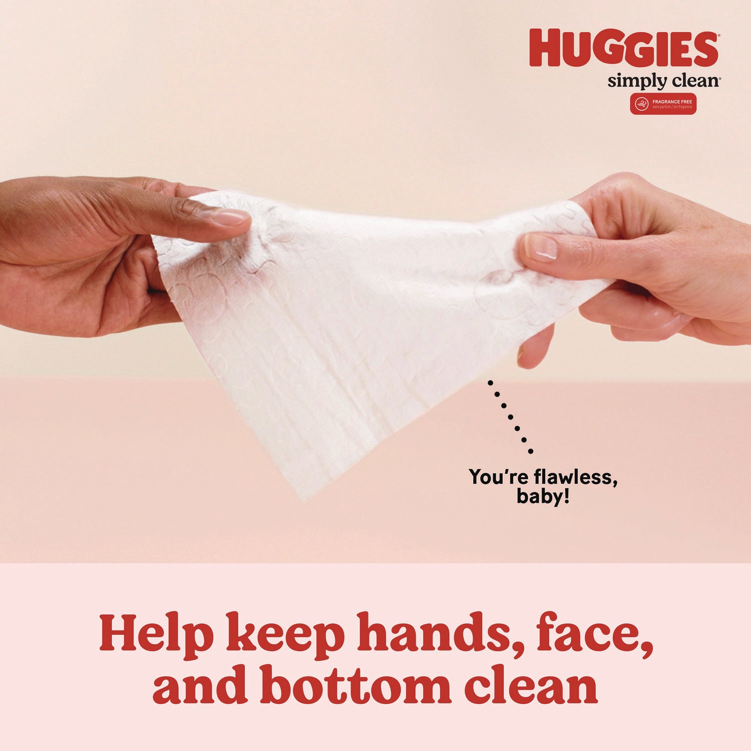 Huggies Simply Clean Fragrance Free Baby Wipes, 64/Pack, 11 Packs/Carton (53611)