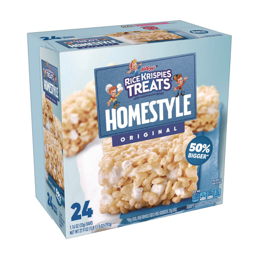 s Rice Krispies Treats Homestyle Original Cereal Bar, 1.16 Bar, 24/Box (KEE27140)