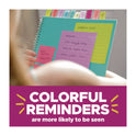 Post-it Note Pads in Summer Joy Collection, 4" x 4", Note Ruled, 90 Sheets/Pad, 4 Pads/Pack (6754SSJOY)