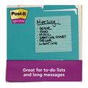 Post-it Note Pads in Summer Joy Color Collection Colors, 4" x 4", Note Ruled, 90 Sheets/Pad, 6 Pads/Pack (6756SSJOY)