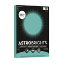 Astrobrights Color Cardstock -"Punchy Pastels" Assortment, 65 lb Cover Weight, 8.5 x 11, Breezy Blue, 100/Pack (91784)