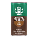 Starbucks Cold Brew Coffee, Doubleshot Espresso and Cream, 6.5 oz Can, 24/Carton (PEP10451)