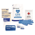 First Aid Only 9-Piece CPR and Sprains Treatment Pack, 9 Pieces, Resealable Plastic Bag (91165)