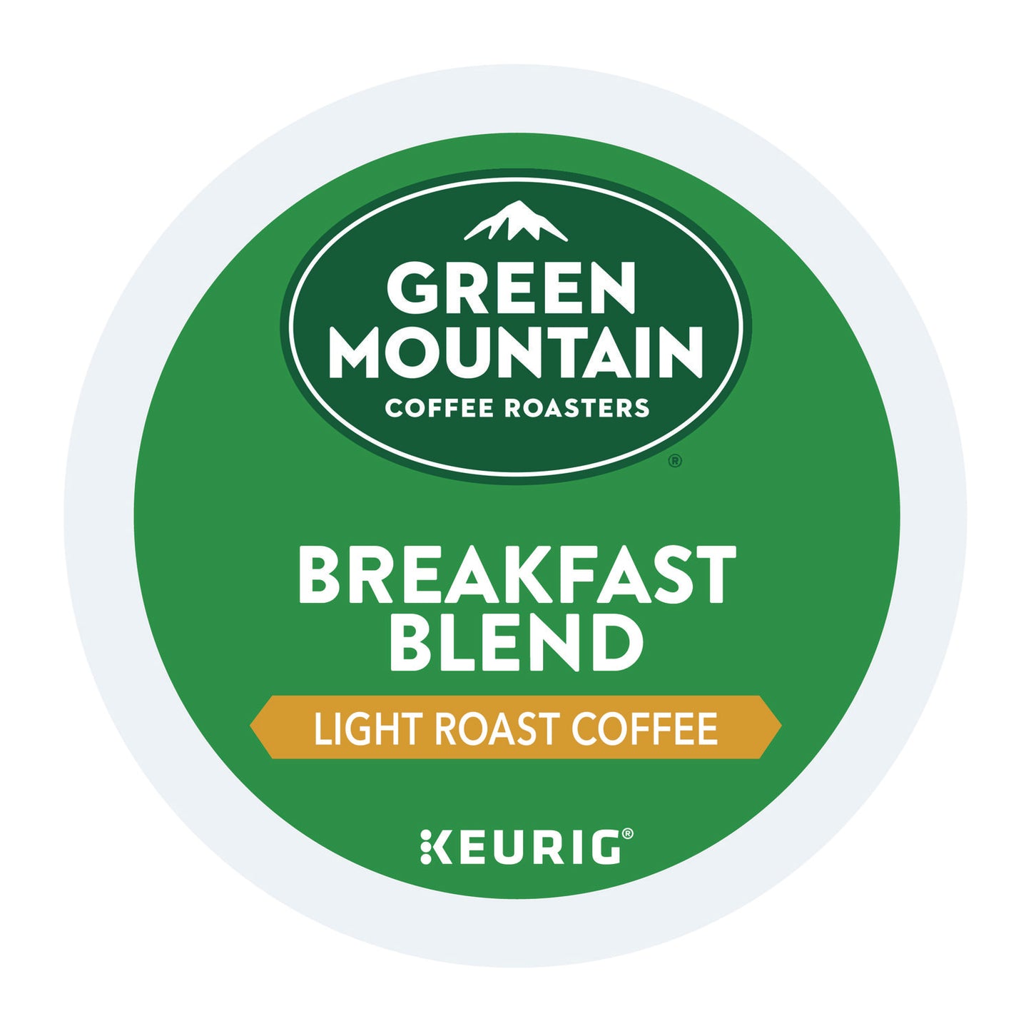 Keurig Breakfast Blend Coffee K-Cup Pods, Regular, 70/Box (5000373741)