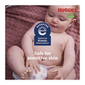 Huggies Natural Care Sensitive Baby Wipes, Unscented, White, 64/Pack, 12 Packs/Carton (51079)