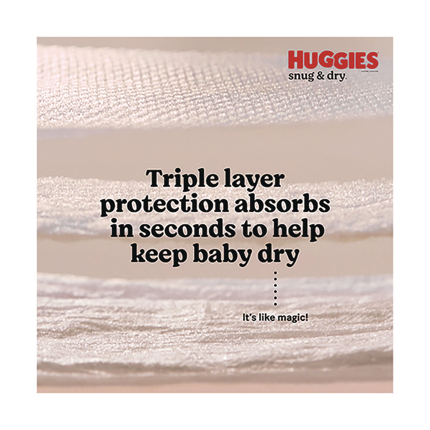 Huggies Snug and Dry Diapers, Size 3, 16 lbs to 28 lbs, 168/Carton (51520)