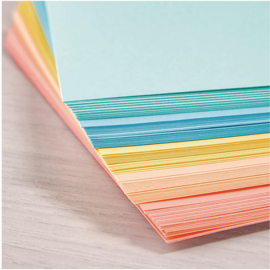 Astrobrights Color Paper - "Punchy Pastels" Assortment, 24 lb Bond Weight, 8.5 x 11, Assorted, 200/Pack (91741)