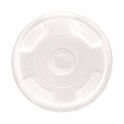 Eco-Products BlueStripe Recycled Content Cold Cup Flat Lids, Fits 9 oz to 24 oz Cups, Clear, 100/Pack, 10 Packs/Carton (EPCRFL)