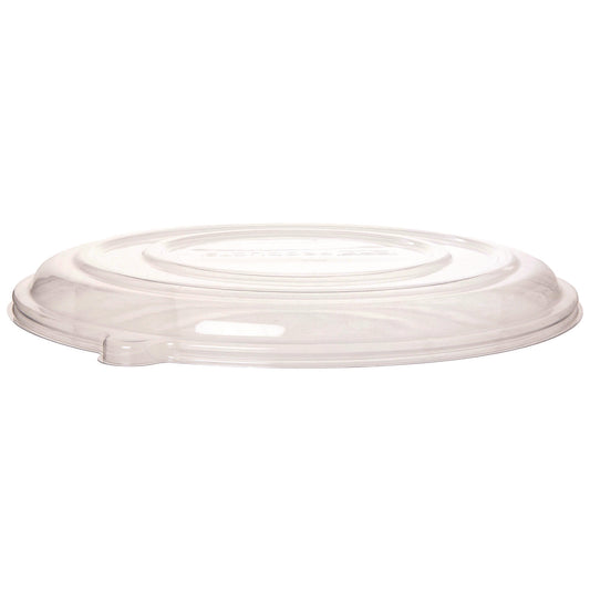 Eco-Products 100% Recycled Content Pizza Tray Lids, 16 x 16 x 0.2, Clear, Plastic, 50/Carton (EPSCPTR16LID)