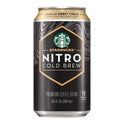 Starbucks Nitro Cold Brew Coffee, Vanilla Sweet Cream, 9.6 oz Can, 12/Carton (PEP19290)