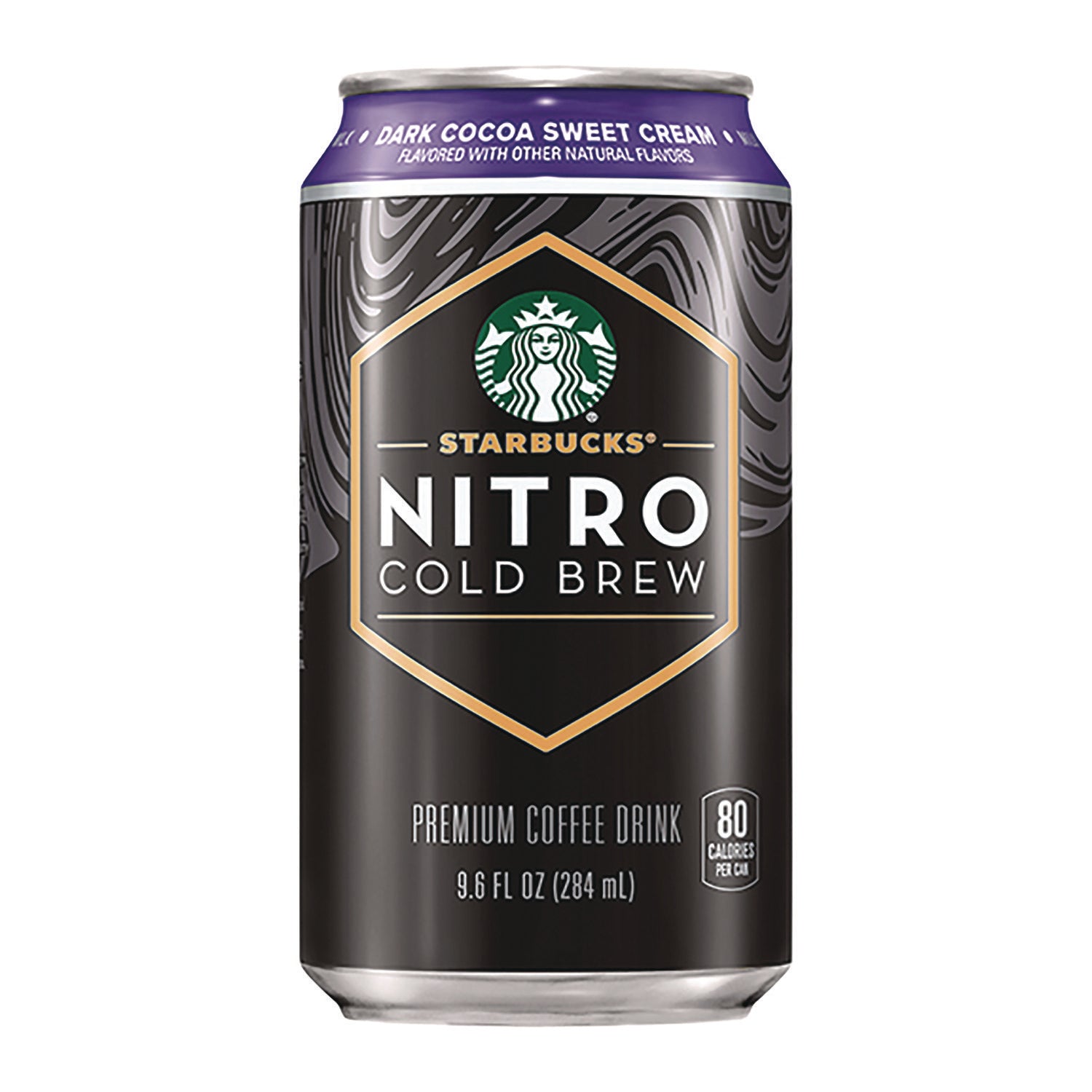 Starbucks Nitro Cold Brew Coffee, Dark Cocoa Sweet Cream, 9.6 oz Can, 12/Carton (PEP20478)