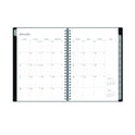 Blue Sky Enterprise Weekly/Monthly Notes Planner, 8.63" x 5.88", Black Cover, 12-Month (Jan to Dec): 2025 (131793)