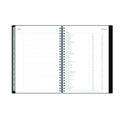 Blue Sky Enterprise Weekly/Monthly Notes Planner, 8.63" x 5.88", Black Cover, 12-Month (Jan to Dec): 2025 (131793)