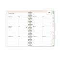 Blue Sky Day Designer "Secret Garden Mint" Academic Year Weekly/Monthly Notes Planner, 8 x 5, 12-Month (July to June): 2024-2025 (137900)