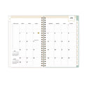 Blue Sky Day Designer "Secret Garden Mint" Academic Year Weekly/Monthly Notes Planner, 8 x 5, 12-Month (July to June): 2024-2025 (137900)