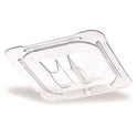 Carlisle StorPlus Polycarbonate Handled Universal Lid, 6.31 x 6.88 x 0.88, Clear, Plastic (10310U07)