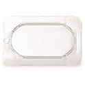 Carlisle StorPlus Polycarbonate Flat Universal Lid, 4.31 x 6.88 x 0.44, Clear, Plastic (10336U07)