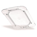 Carlisle StorPlus Polycarbonate Flat Universal Lid, 4.31 x 6.88 x 0.44, Clear, Plastic (10336U07)