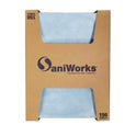 SaniWorks Deluxe Foodservice Wiper, 1-Ply, 13 x 21, Blue, 150/Carton (NF310QCBA)