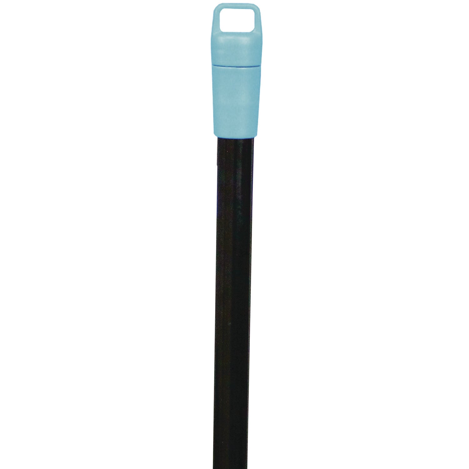 Impact Lobby Dust Pan Broom, 36.86", Black/Blue, 12/Carton (T001501)