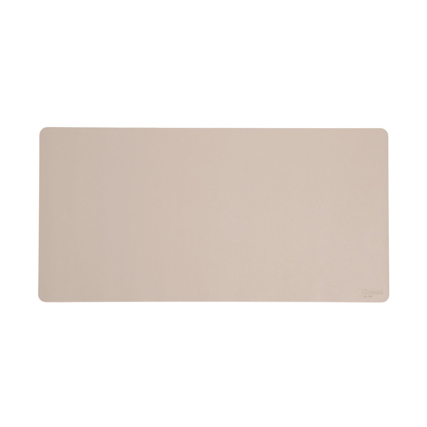 Smead Vegan Leather Desk Pads, 31.5 x 15.7, SandStone (64831)