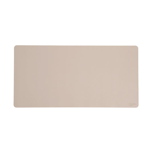 Smead Vegan Leather Desk Pads, 31.5 x 15.7, SandStone (64831)