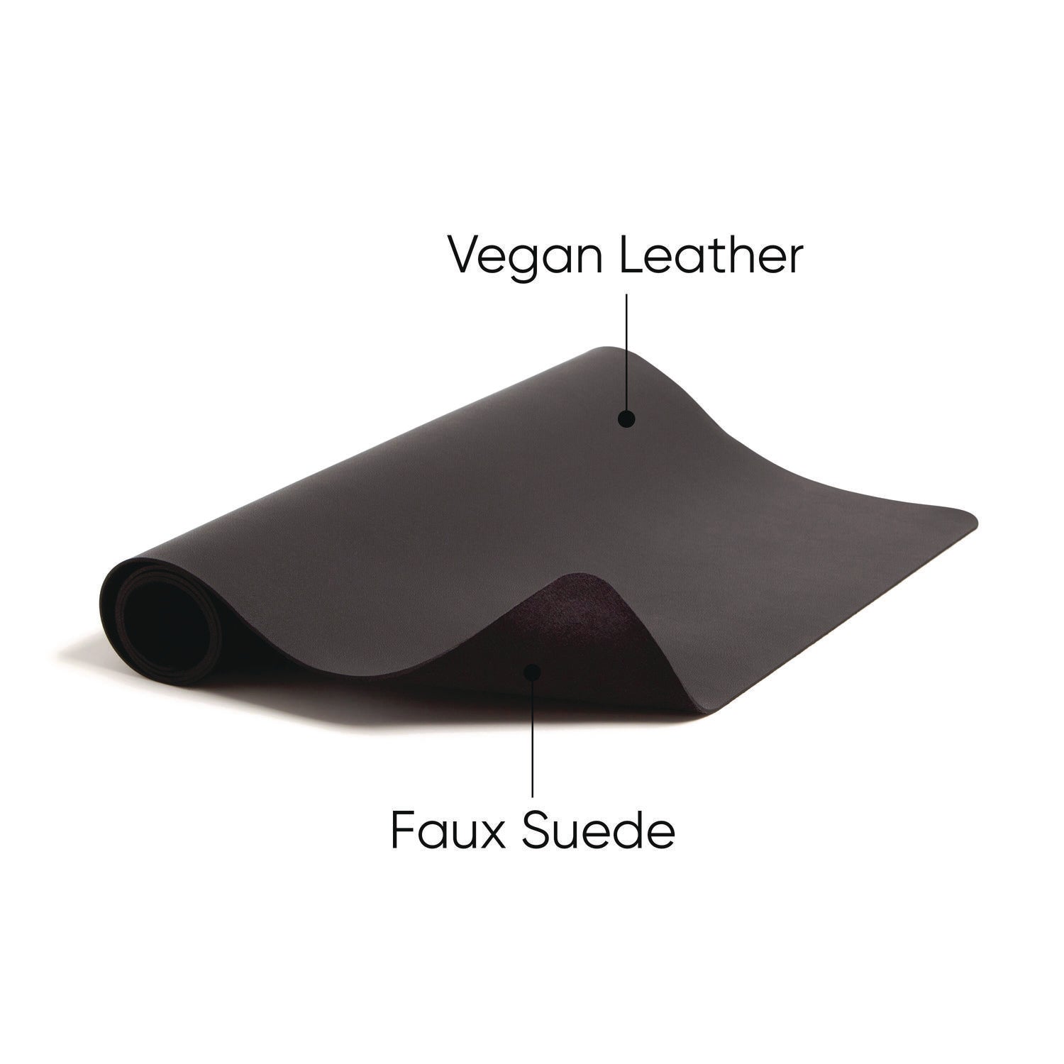 Smead Vegan Leather Desk Pads, 31.5 x 15.7, Charcoal (64833)