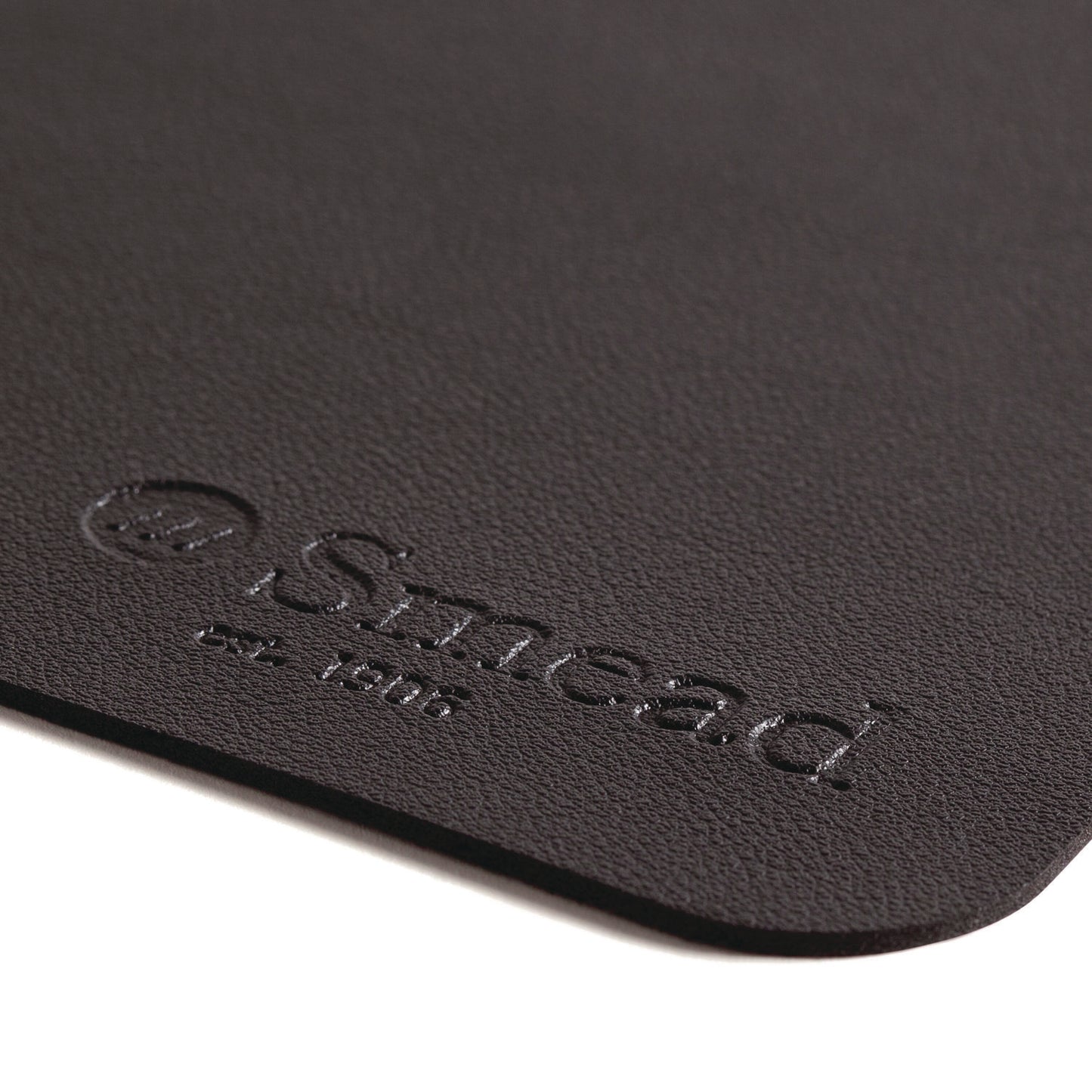 Smead Vegan Leather Desk Pads, 31.5 x 15.7, Charcoal (64833)