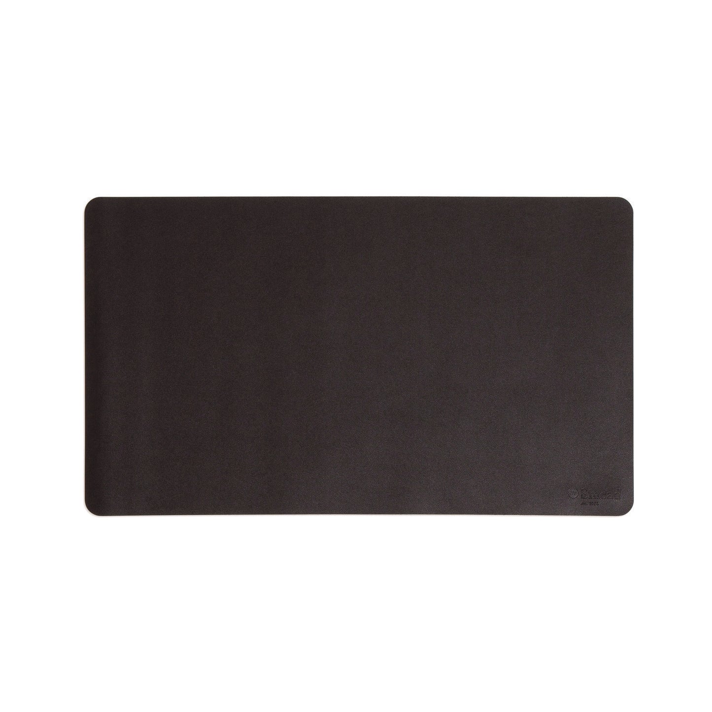 Smead Vegan Leather Desk Pads, 23.6 x 13.7, Charcoal (64838)