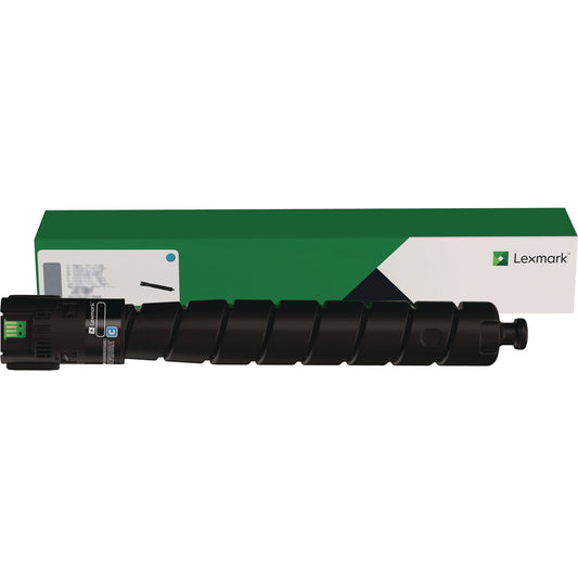 Lexmark 73D0HC0 Return Program Toner Cartridge, 26,000 Page-Yield, Cyan