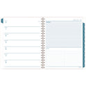 Cambridge Glacier Weekly/Monthly Planner, Glacier Artwork, 11" x 9.25", Blue/Gray/Silver Cover, 12-Month (Jan to Dec): 2025 (1727905)