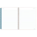 Cambridge Glacier Weekly/Monthly Planner, Glacier Artwork, 11" x 9.25", Blue/Gray/Silver Cover, 12-Month (Jan to Dec): 2025 (1727905)