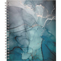 Cambridge Glacier Weekly/Monthly Planner, Glacier Artwork, 11" x 9.25", Blue/Gray/Silver Cover, 12-Month (Jan to Dec): 2025 (1727905)