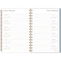 Cambridge Triad Weekly/Monthly Planner, Geometric Artwork, 8.5" x 6.38", Multicolor Cover, 12-Month (Jan to Dec): 2025 (1728200)