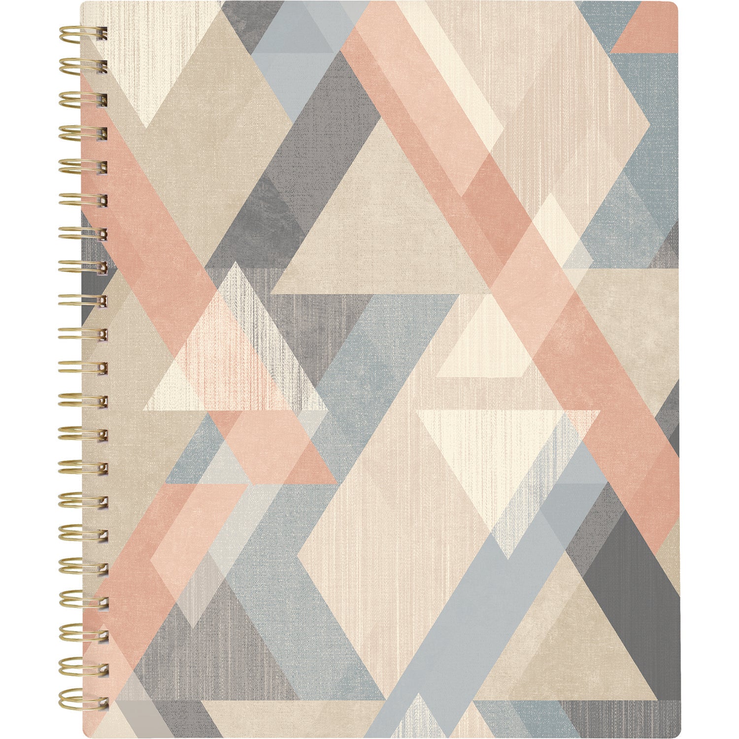 Cambridge Triad Weekly/Monthly Planner, Geometric Artwork, 11" x 9.25", Multicolor Cover, 12-Month (Jan to Dec): 2025 (1728905)