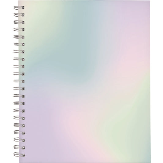 Cambridge Ombre Weekly/Monthly Planner, Colorful Cloud Artwork, 11" x 9.25", Multicolor Cover, 12-Month (Jan to Dec): 2025 (1731905)