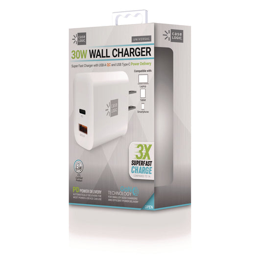 ByTech Wall Charger, 30 W, White (CLPDW3101WT)