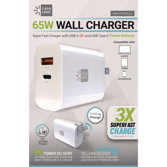 ByTech Wall Charger, 60 W, White (CLPDW6105WT)