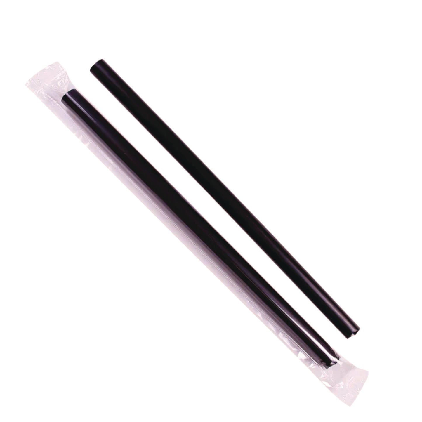 Karat Boba Straws, 9", Black, 1,600/Carton (C9060SBLACK)