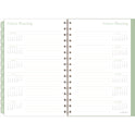 Cambridge Ombre Weekly/Monthly Planner, Colorful Cloud Artwork, 8.5" x 6.38", Multicolor Cover, 12-Month (Jan to Dec): 2025 (1731200)