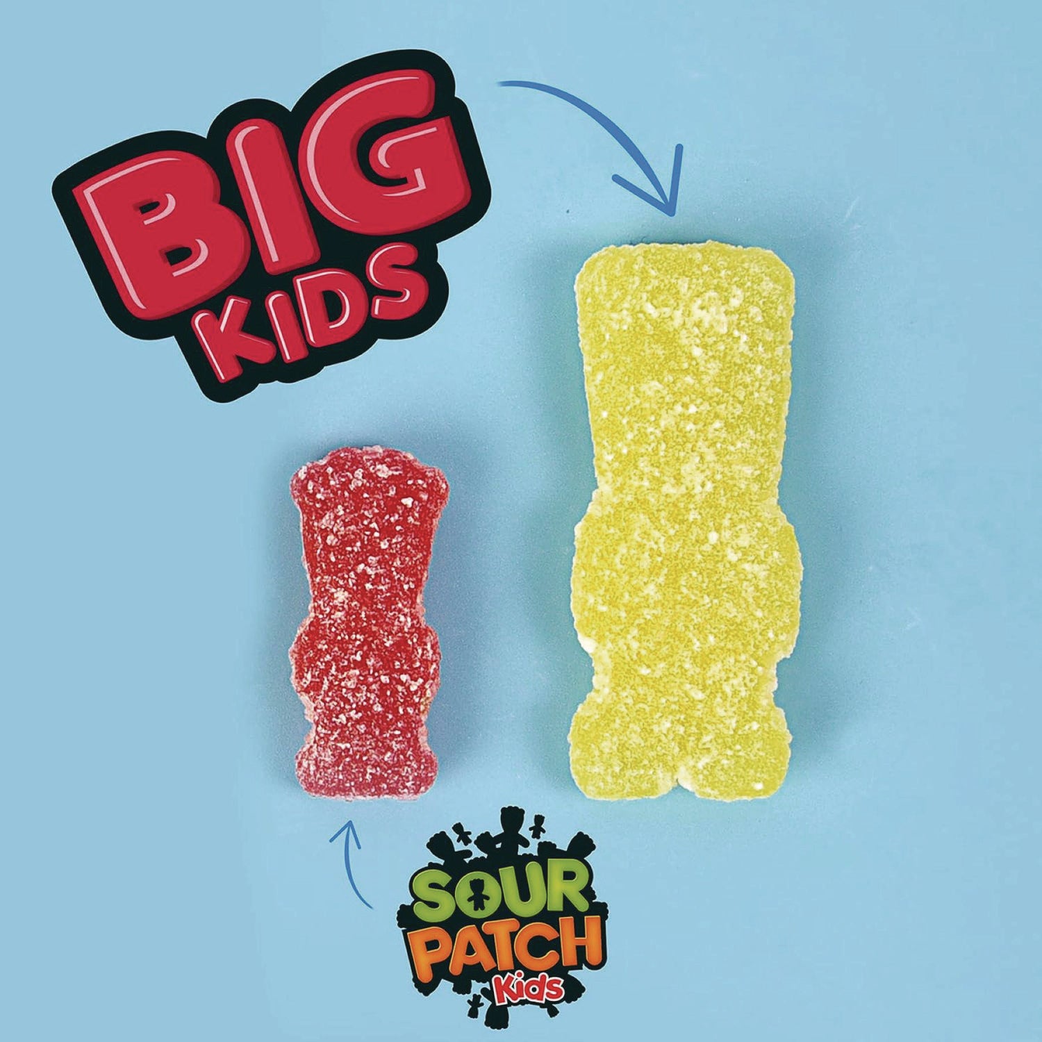 Sour Patch Kids Fruit Flavored Candy, Grab-and-Go, 240-Pieces/Box (43147)