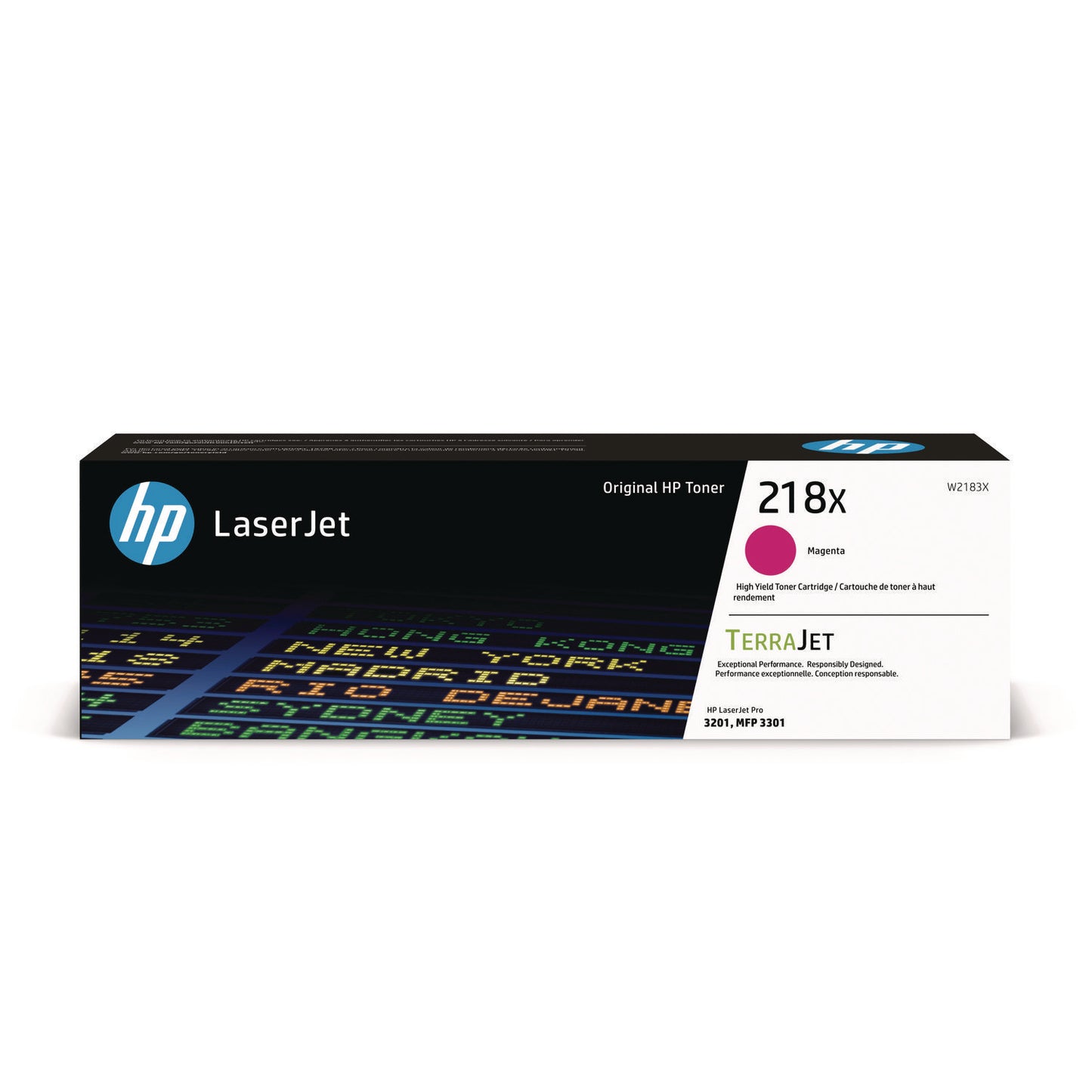 HP 218X, (W2183X) High-Yield Magenta Original LaserJet Toner