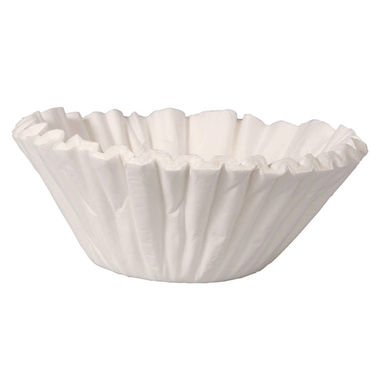 BUNN Commercial Coffee Filters, 6 gal Urn Style, Flat Bottom, 36/Cluster, 7 Clusters/Carton (6GAL20X8)